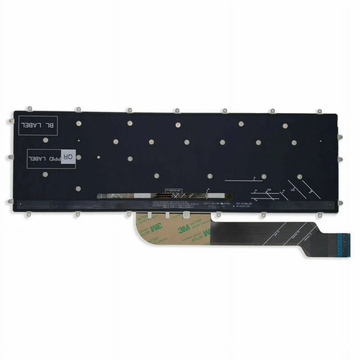 For  Gaming G3-3579 3779 G5 15 5587 15-5587 Keyboard Backlit Blue Characters