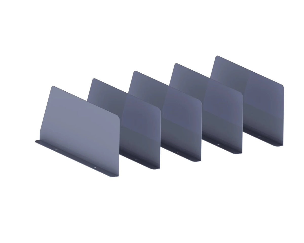 Shelf Divider, Set of 5. Masterack 022528KP 7 x 16 in