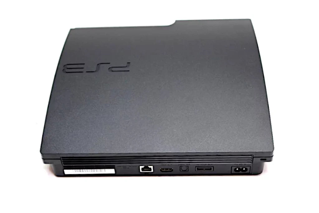 Restored  PlayStation 3 PS3 Slim 120GB Video Game Console Black Controller HDMI (Refurbished)
