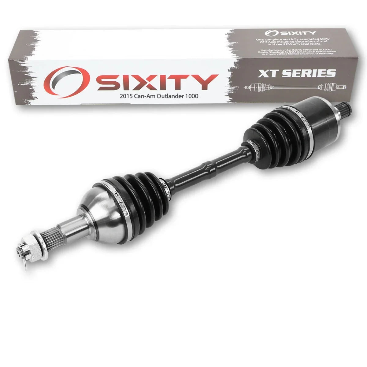 Sixity XT Rear Left Axle matching with Can-Am Outlander 1000 2015 - EFI 4X4