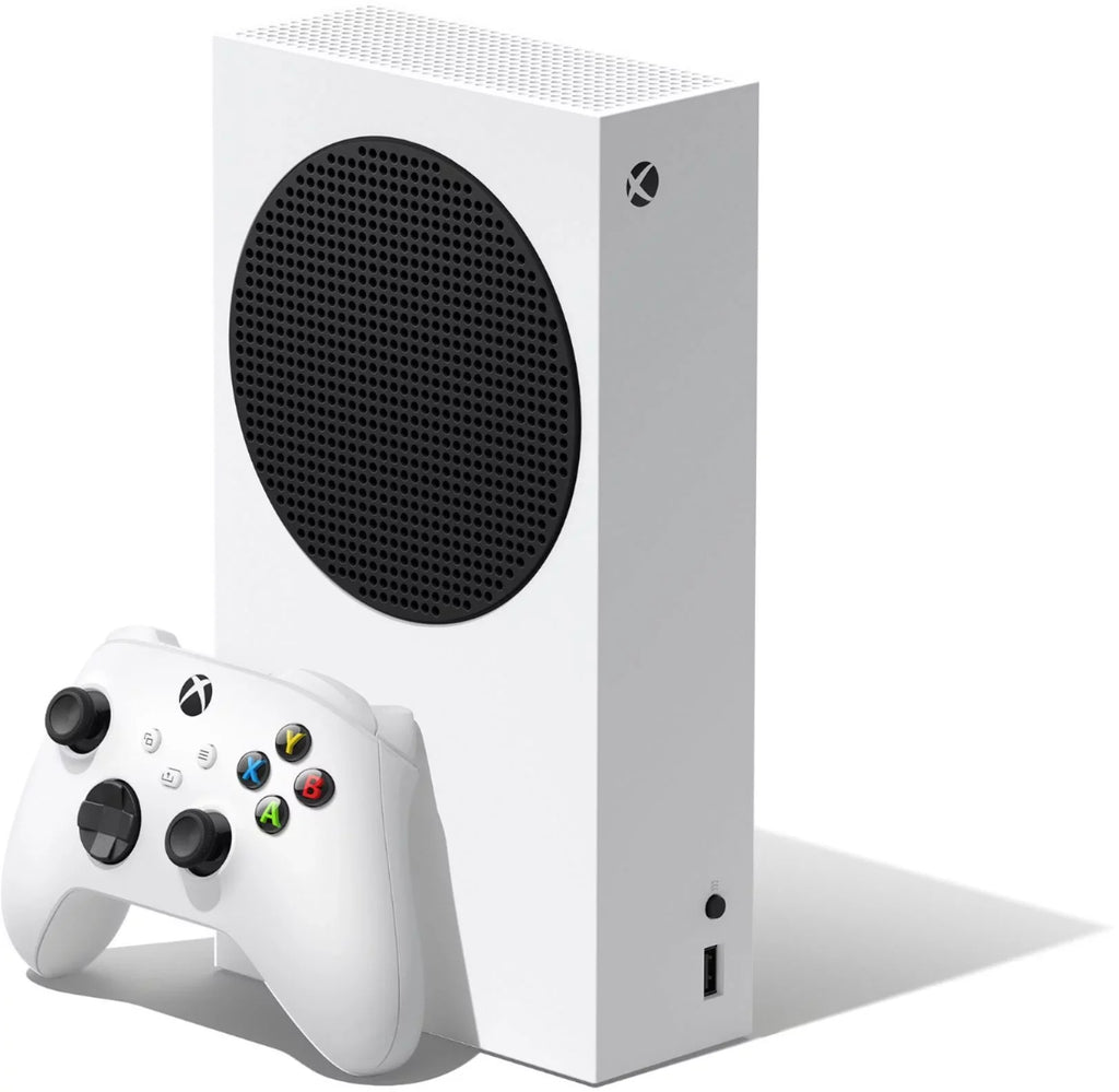 Xbox Series S Console Fortnite Rocket League with White PRO Compact Controller, Charge Cable/Battery and Wireless Controller Keypad