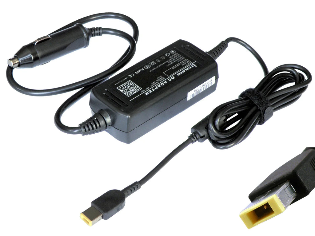 iTEKIRO Car Charger for  ThinkPad T440p 20AN006CUS, T440p 20AN006DUS, T440p 20AN006EUS, T440p 20AN006FUS, T440p 20AN006GUS, T440p 20AN006HUS, T440p 20AN006JUS, T440p 20AN006KUS 20AN00DEUS