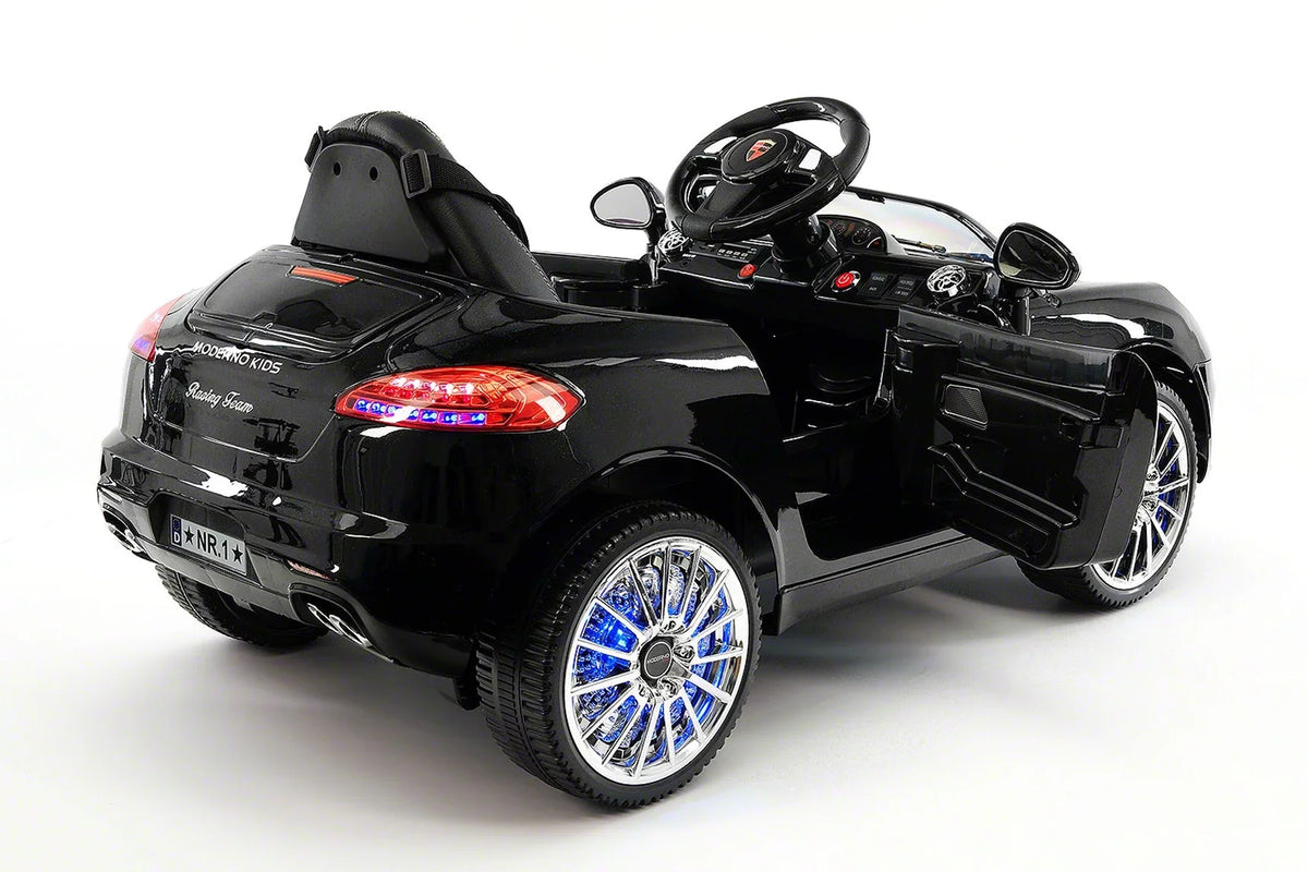 Kiddie Roadster 12V Kids Electric Ride-On Car with R/C Parental Remote | Black Metallic
