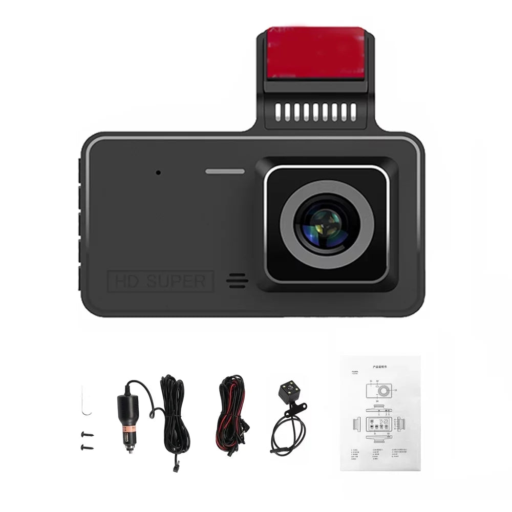 Apexeon 1080P DVR Dash Camera, Car Dashcam Driving Recorder, Loop Recording, Motion Detection, Reversing Picture
