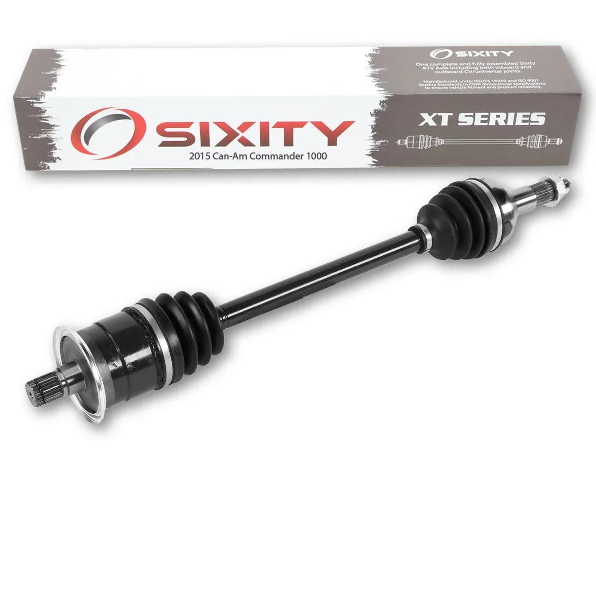 Sixity XT Rear Left Axle matching with Can-Am Commander 1000 2015 - STD DPS XT XT-P 4X4