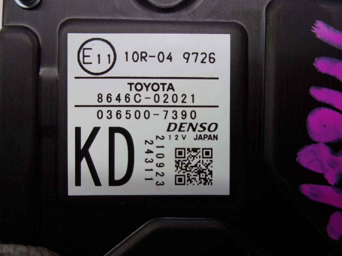 Pre-Owned 2019-2023  Corolla Windshield Mtd Forward View Lane Departure Camera OEM (Good)
