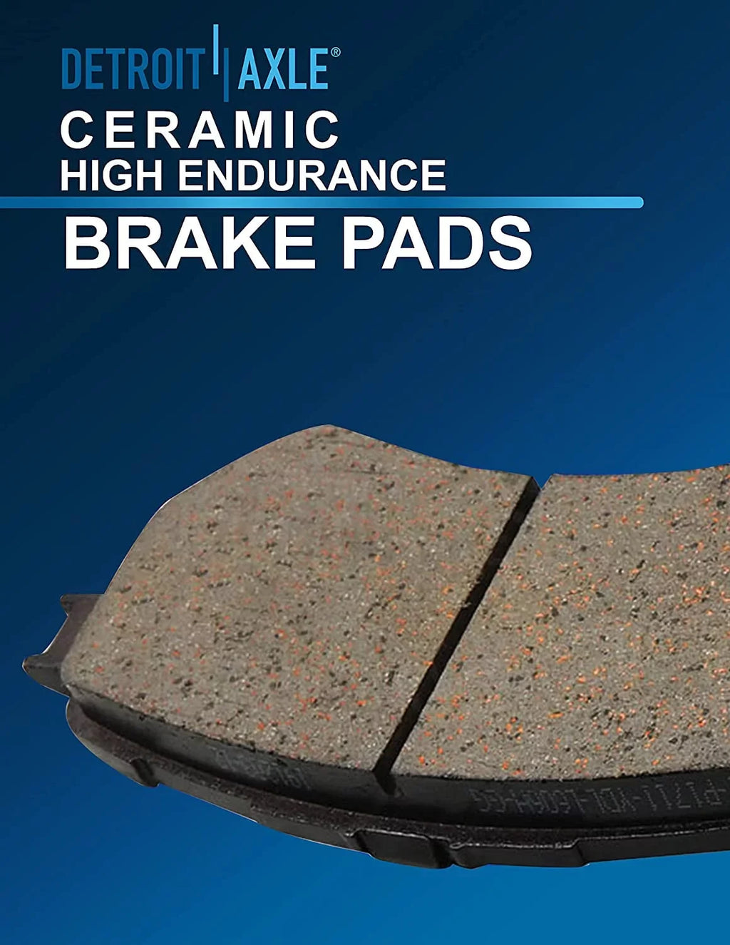 Detroit Axle - Rear Brake Kit for 2012-2020  F-150 Replacement 2013 2014 2015 2016 2017 2018 2019 Disc Brake Rotors Ceramic Brakes Pads 6 Lugs : 13.70" Rotor