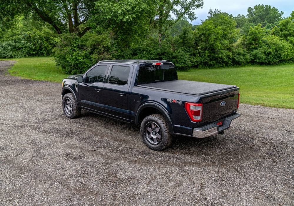 Extang by RealTruck Trifecta e-Series Soft Folding Truck Bed Tonneau protector | 77422 | appropriate with 2019 - 2024 Dodge Ram 1500 w/ and w/o Multi-Function (Split) Tailgate 6' 4" Bed (76.3")