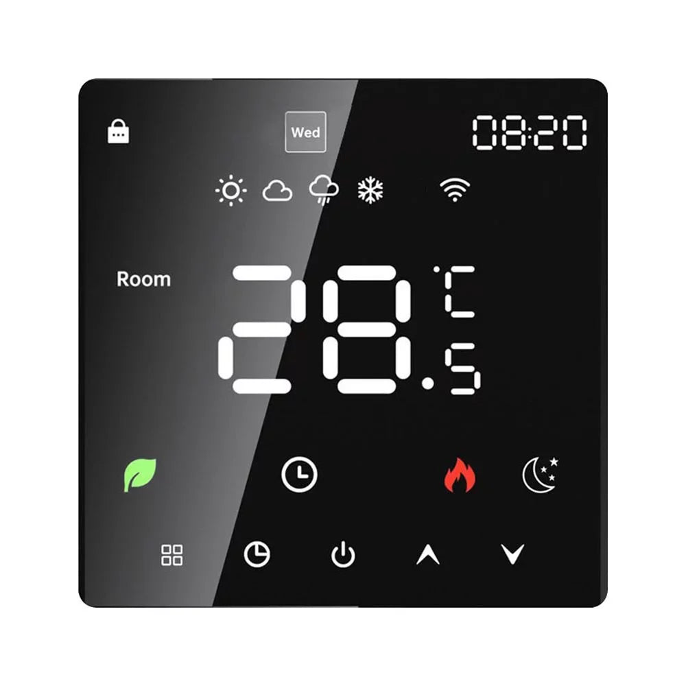 Andoer Thermostat,liquid Device With Display Temperature moisture Lcd Temperature liquid Device WeeklyAmmableAmmable Function Dalynn L Display