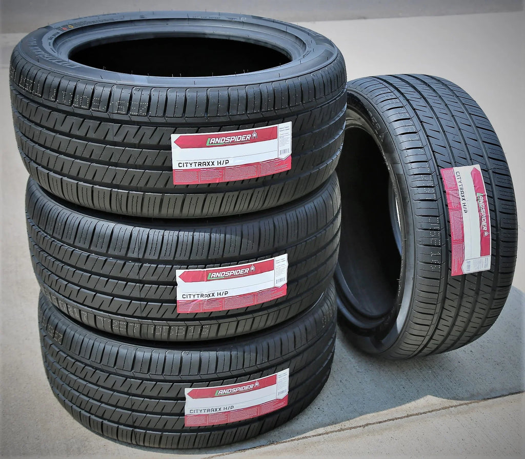 Pair of 2 (TWO) Landspider Citytraxx H/P 225/40ZR18 225/40R18 92W XL AS A/S High Performance Tires Fits: 2014-15 Honda Civic Si, 2013  Corolla LE