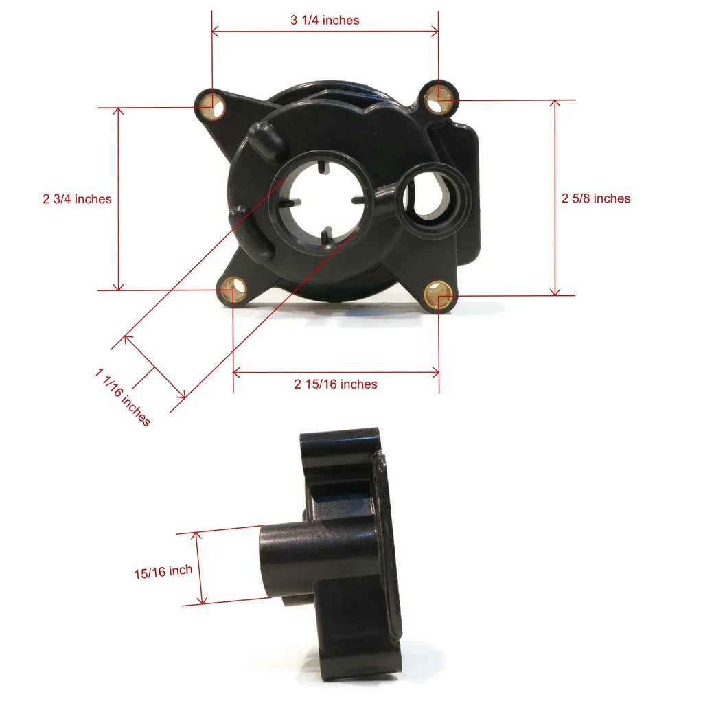 The ROP Shop | liquid Pump Impeller Kit for 1979 Evinrude, Johnson 9.9, 50, 55  Outboard craft