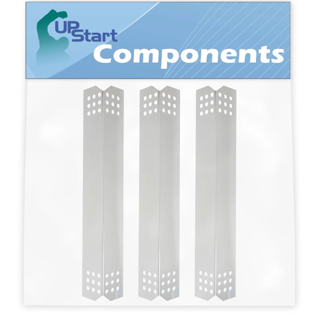 3-Pack BBQ Grill Heat Shield Plate Tent Replacement Parts for Kitchenaid 720-0733 - Old - matching Barbeque Stainless Steel Flame Tamer, Flavorizer Bar, Vaporizer Bar, Burner wrap 16 1/8"