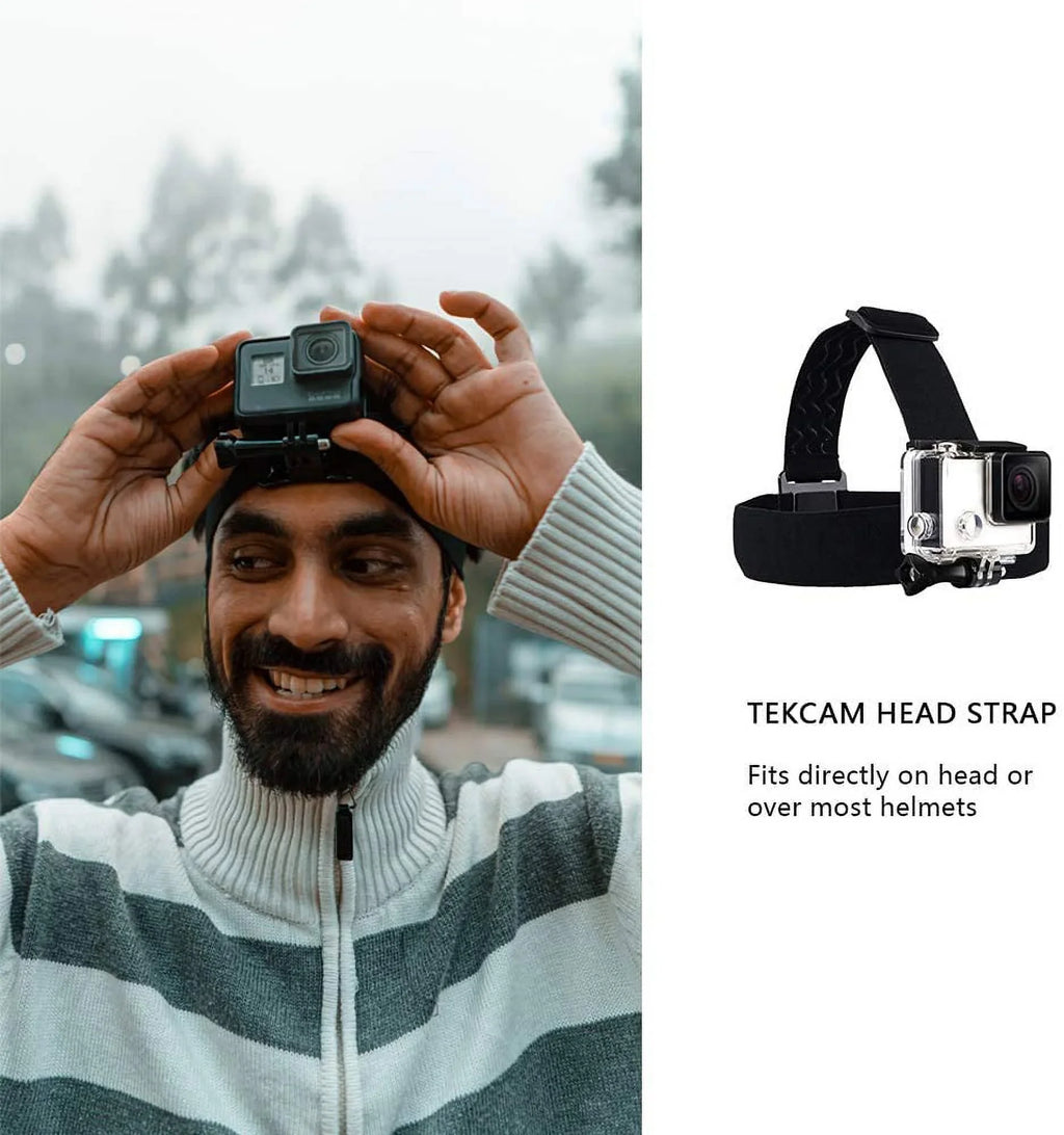 Action Camera Head Mount Strap Wearing Head Belt matching with Gopro Hero 11 10 9 8 7 6 5/AKASO/Dragon