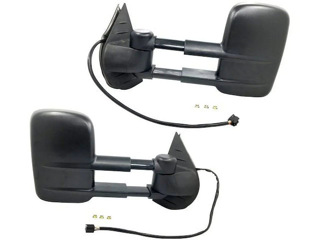Mirror Set - suitable with 2007 - 2014 Chevy Silverado 3500 HD 2008 2009 2010 2011 2012 2013