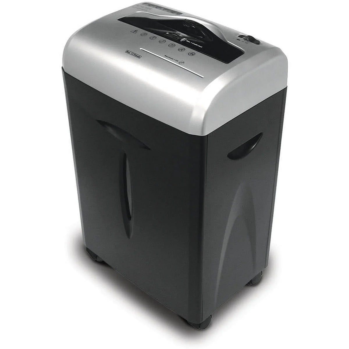 Aurora GB 12-Sheet Cross-Cut ShredSafe Paper, CD and Credit-Card Shredder with Pull-Out Wastebasket