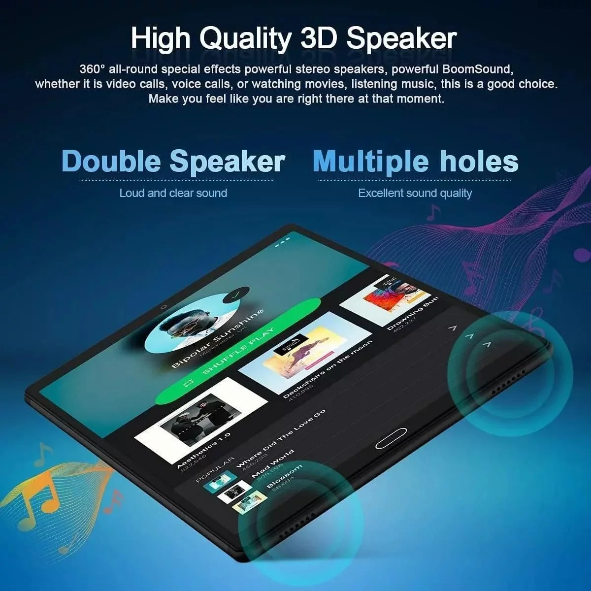 10 inch Tablet Android 11 Tablets  with Keyboard, 4GB RAM 64GB ROM 128GB Expand, 5G/2.4G Wi-Fi, HD IPS Display, 6000mAh Tablet PC with Case,Mouse,GMS Certified,Black