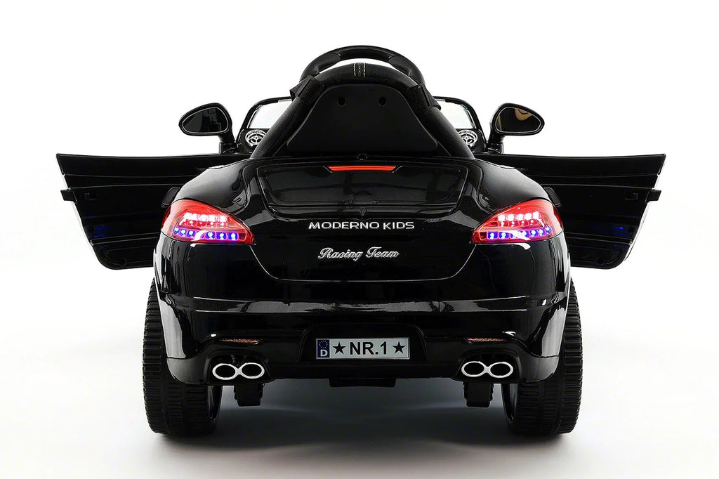 Kiddie Roadster 12V Kids Electric Ride-On Car with R/C Parental Remote | Black Metallic