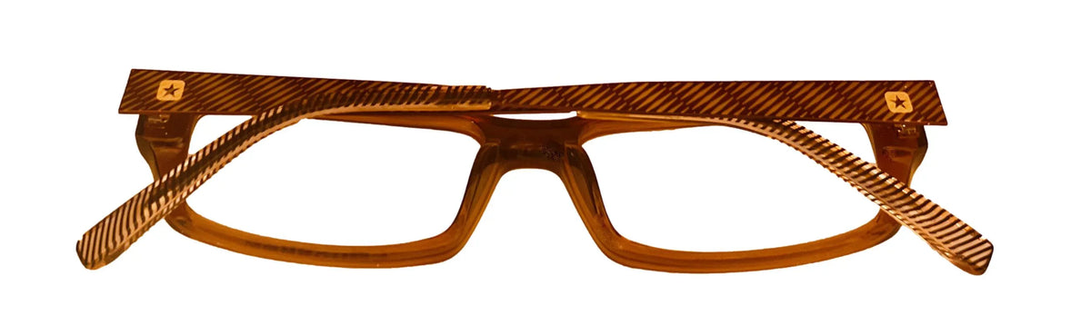 Converse Mens Ophthalmic Eyeglass Soft Rectangle Plastic Frame Digital Brown