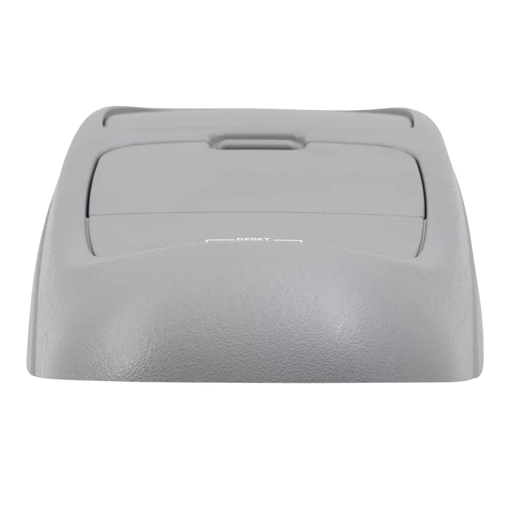Brock Replacement Overhead Roof Ceiling Console Gray appropriate with 2002-2004 F250 F350 F450 Super Duty Pickup Truck w/out Sunroof 2C3Z 25519A70 AAC