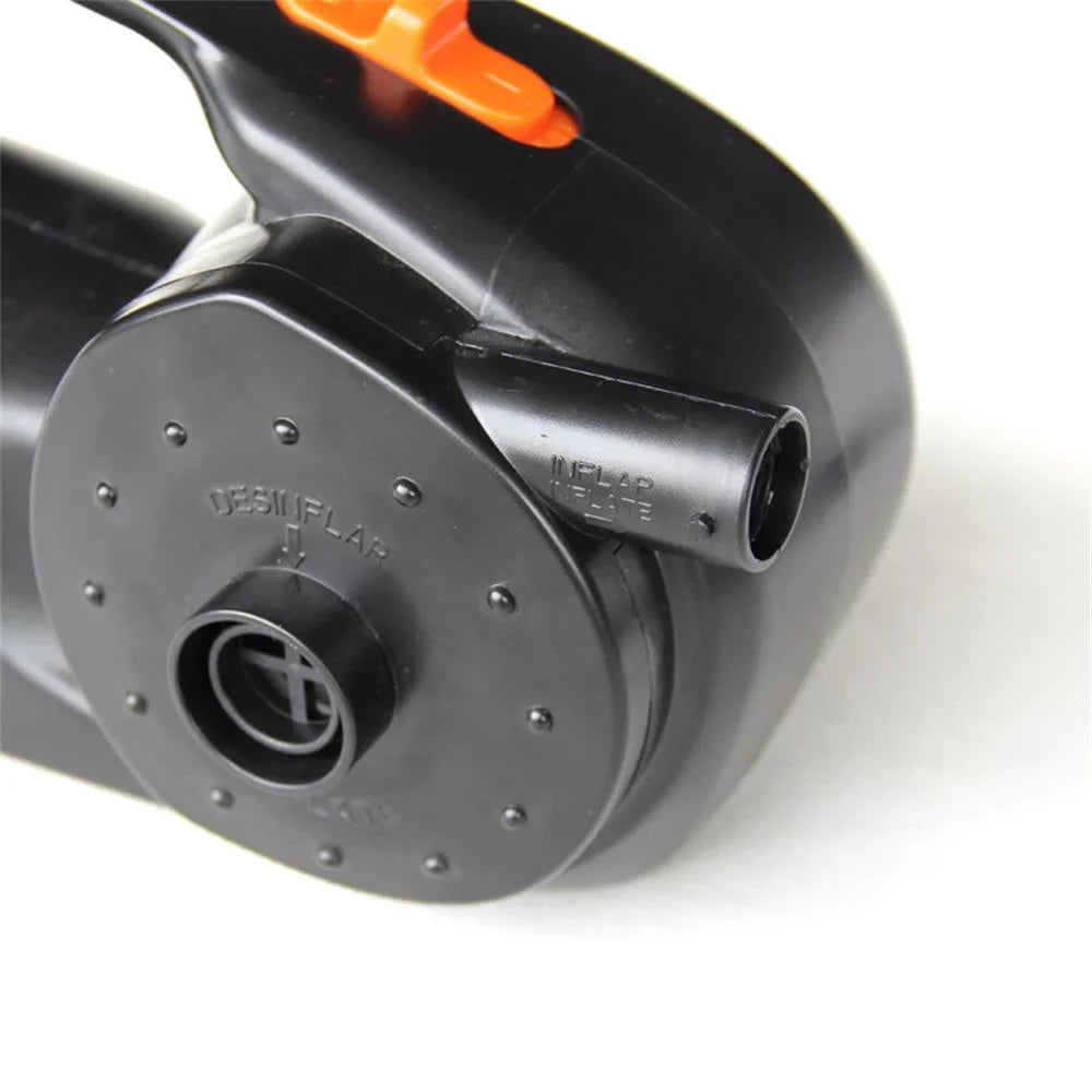 100W Car Rechargable Pump Electric Inflatable Air Pump for Kayak ship Swimming Pool Air Cushions Ball Auto Portable Blower