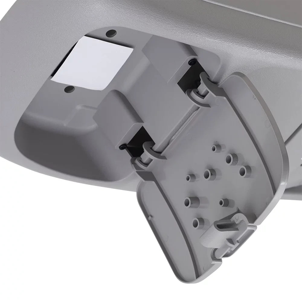 Brock Replacement Overhead Roof Ceiling Console Gray appropriate with 2002-2004 F250 F350 F450 Super Duty Pickup Truck w/out Sunroof 2C3Z 25519A70 AAC