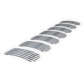 APS Premium Stainless Steel Chrome 8x6 Billet Grille matching with Jeep Grand Cherokee 2006-2008 Overland SRT8 Main Upper N19-S04566J