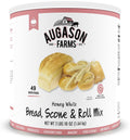 10 Can. Augason Farms Honey White Bread Scone & Roll Mix 3 lbs 10 oz No